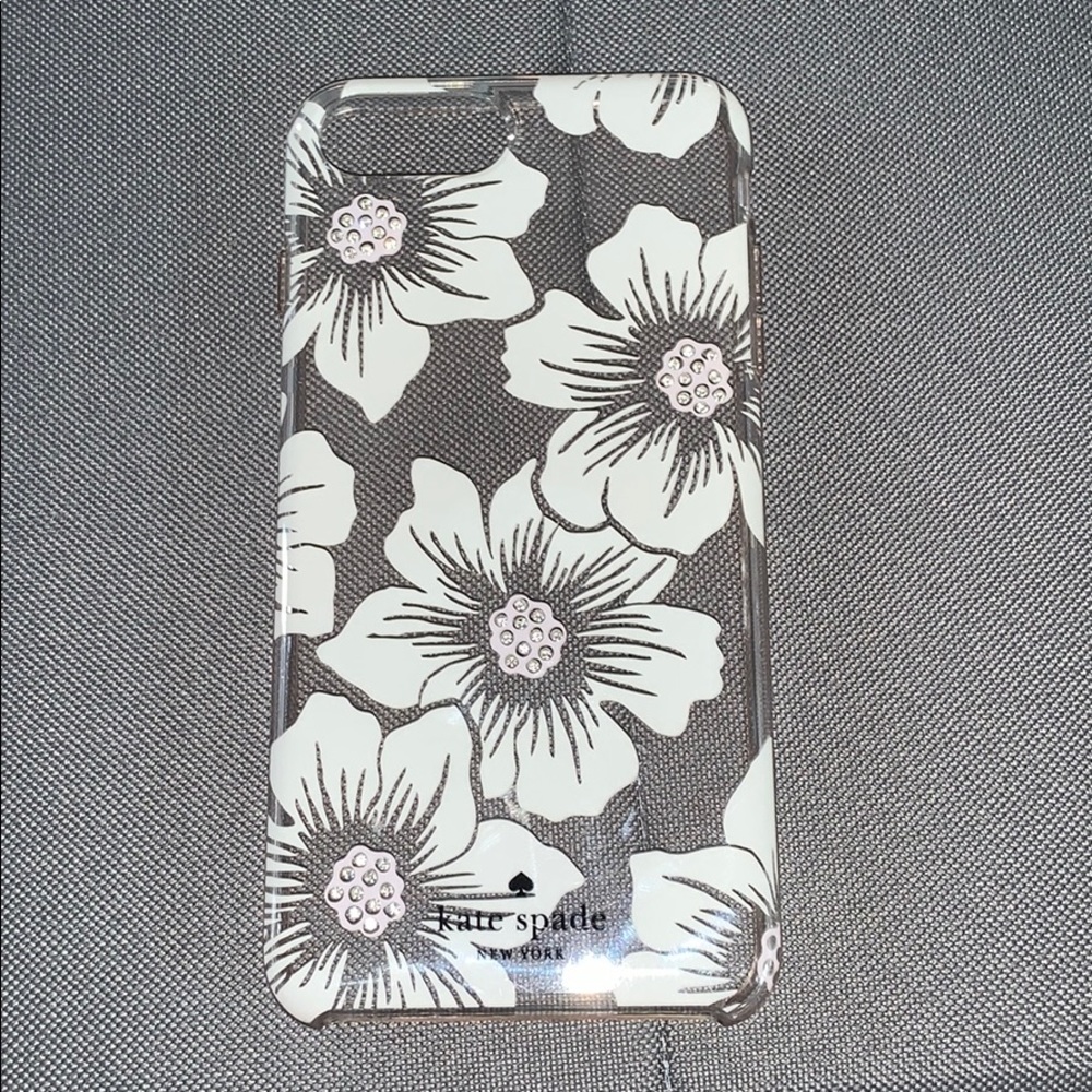 iPhone 8 Plus, Kate Spade phone case.
